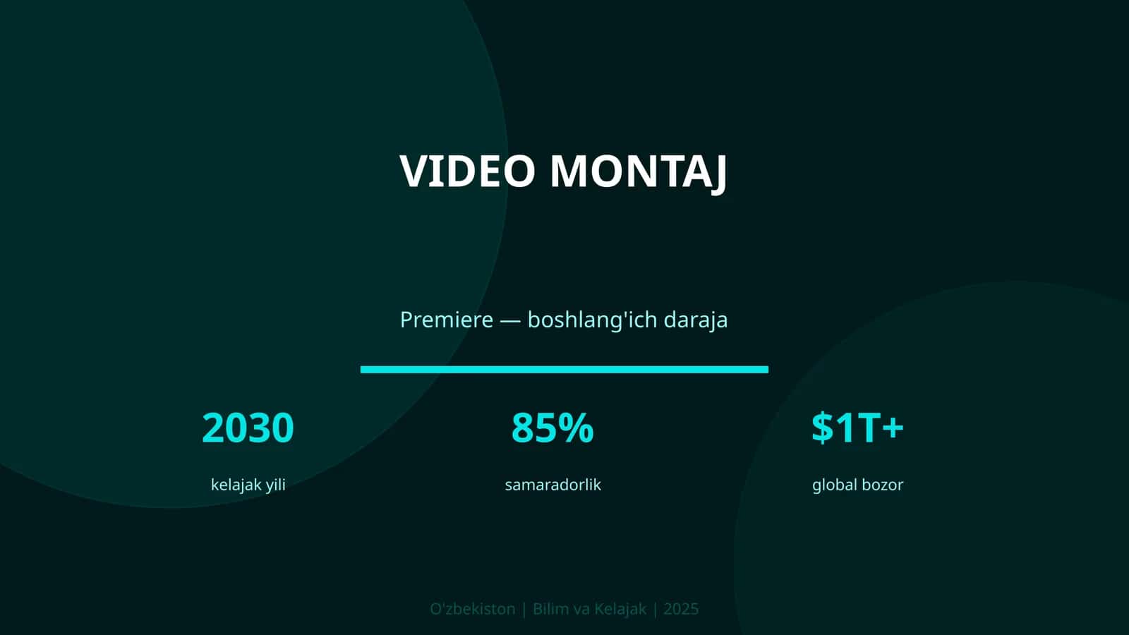 VIDEO MONTAJ 1