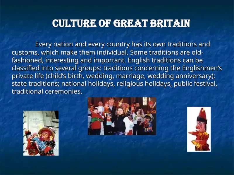 Royal English Traditions 1