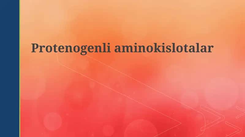 Proteinogen aminokislotalar 1