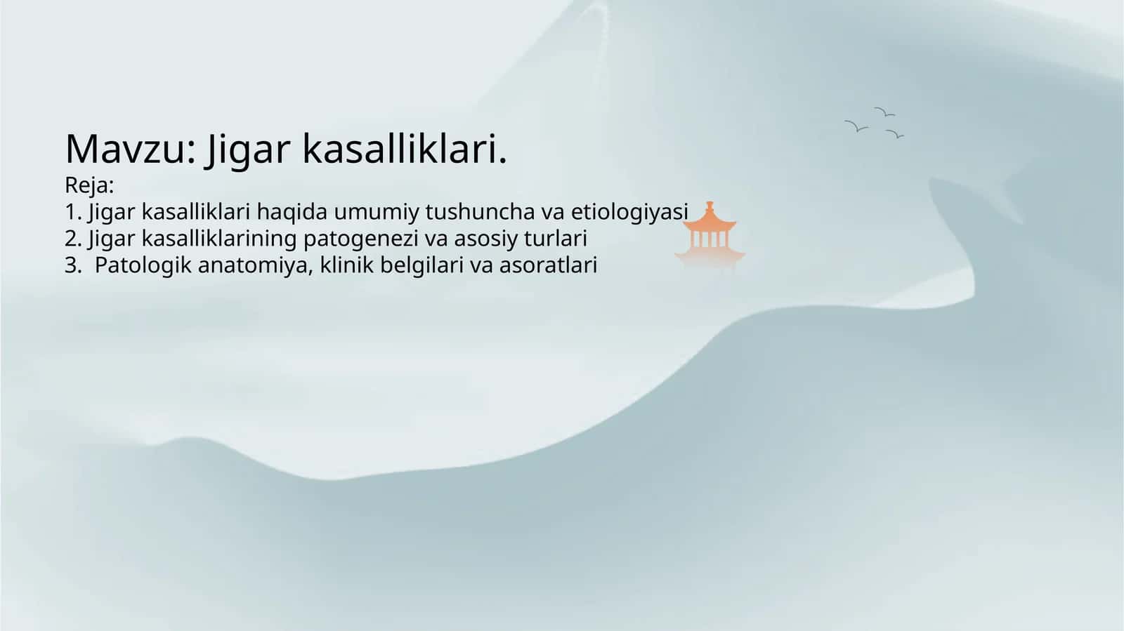 Jigar kasalliklari 1