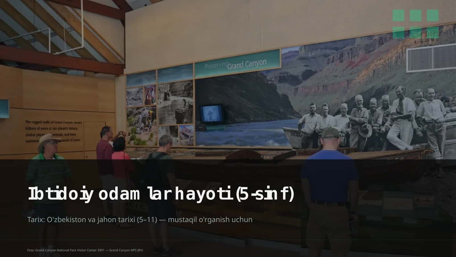 Ibtidoiy odamlar hayoti (5-sinf) 1