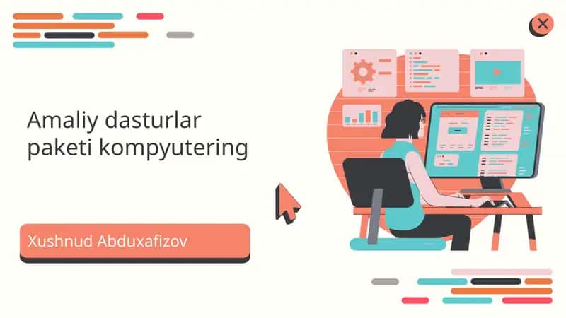 Amaliy dasturlar paketi 1