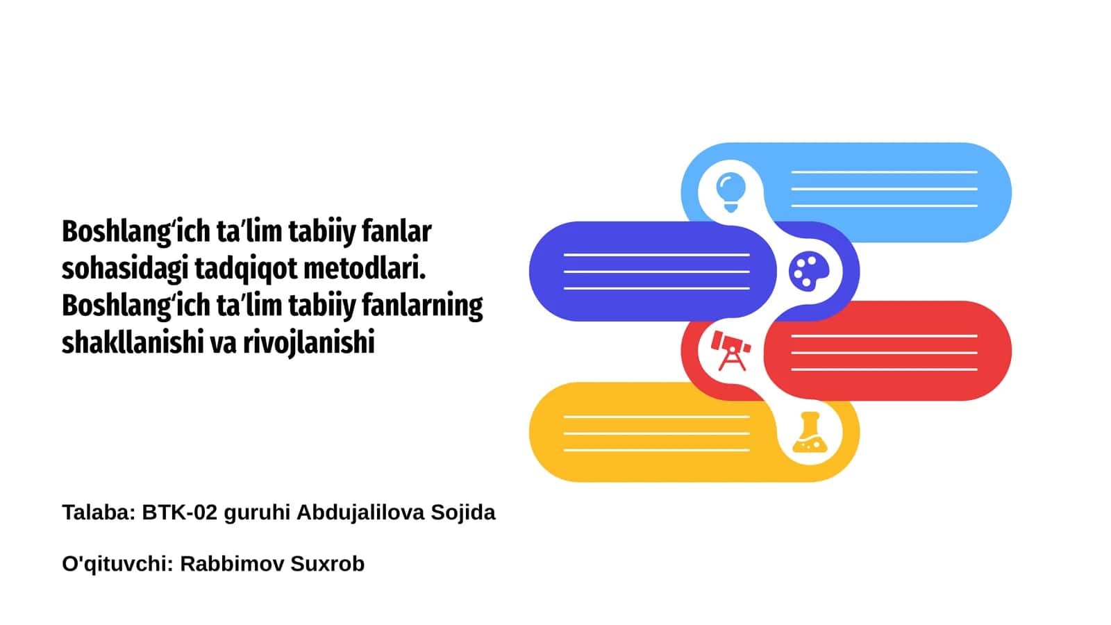 Boshlangʻich taʼlim tabiiy fanlarga kirish 1
