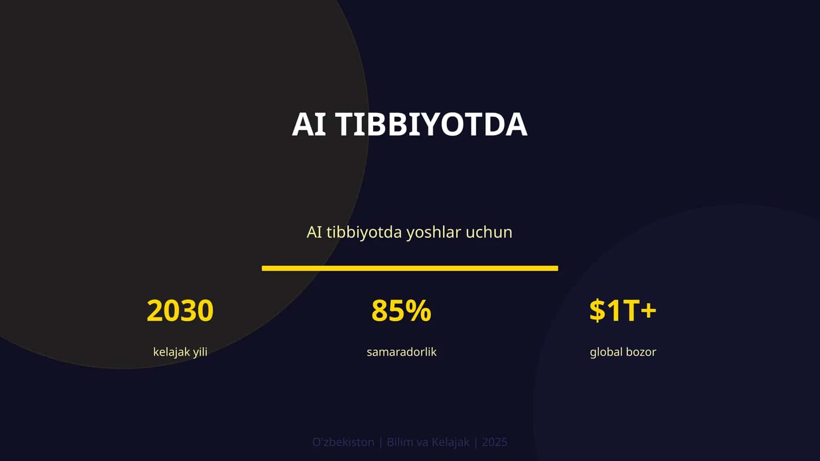 AI TIBBIYOTDA 1