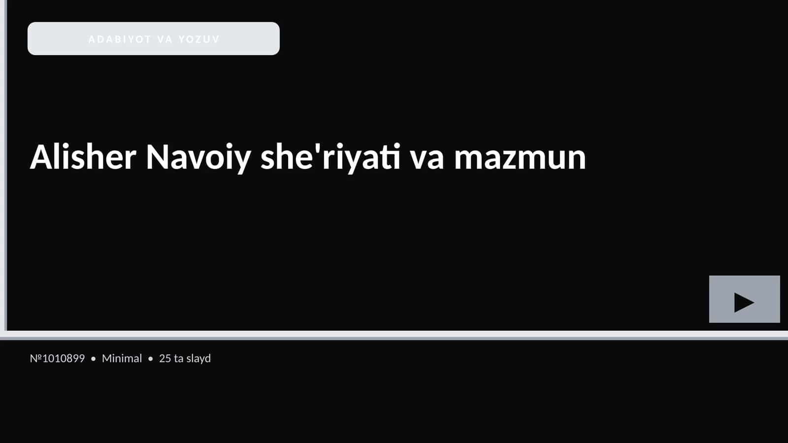 Alisher Navoiy she'riyati va mazmun 1