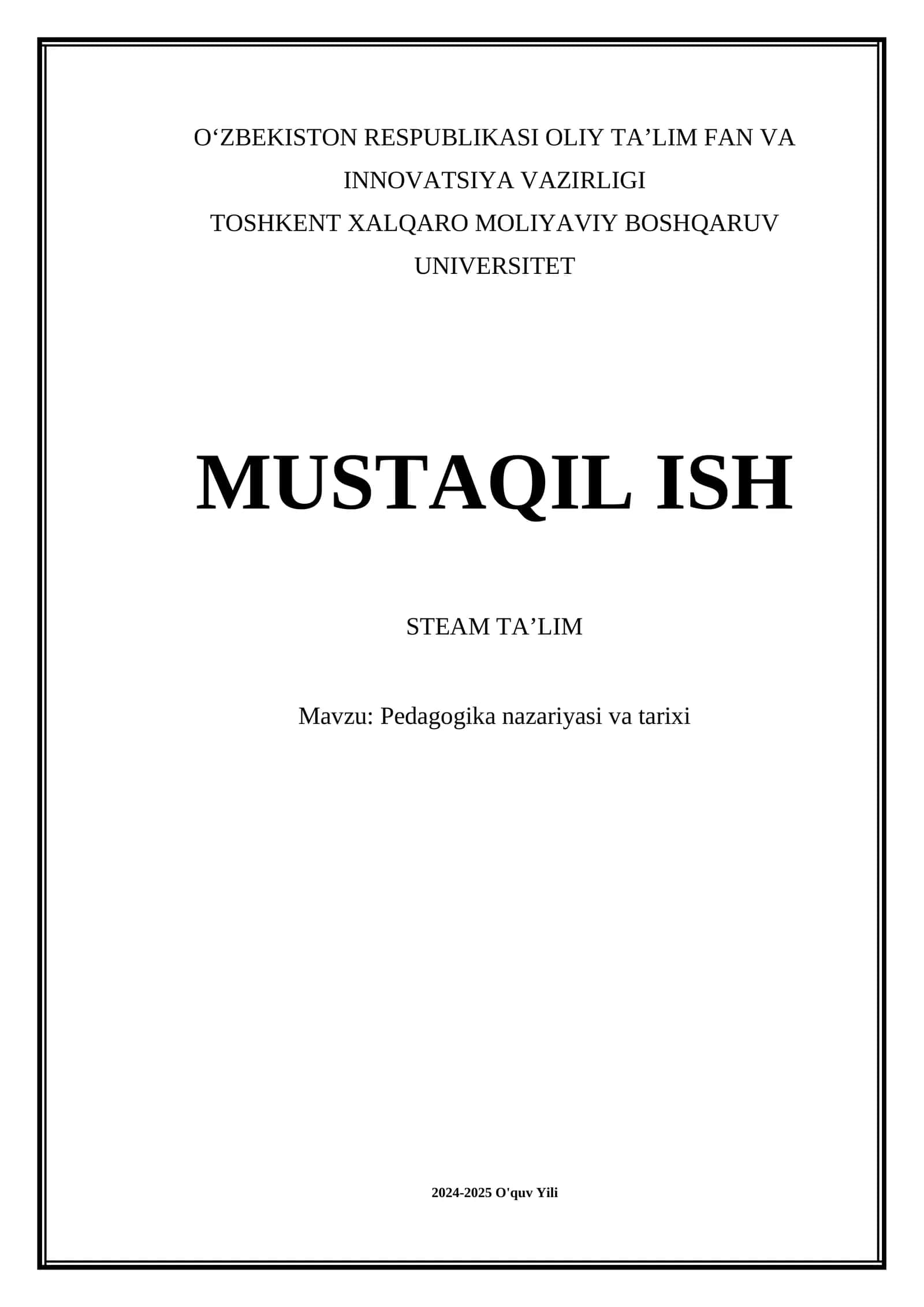 STEAM Taʼlim 1
