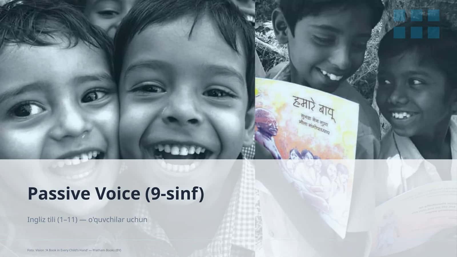 Passive Voice (9-sinf) 1