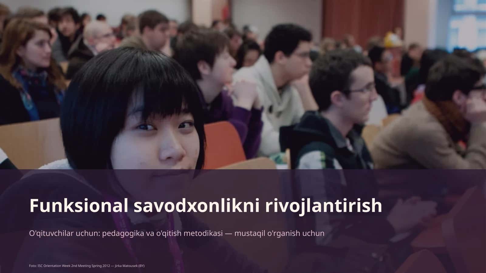 Funksional savodxonlikni rivojlantirish 1