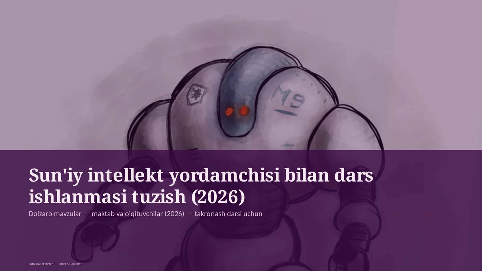 Sun'iy intellekt yordamchisi bilan dars ishlanmasi 1