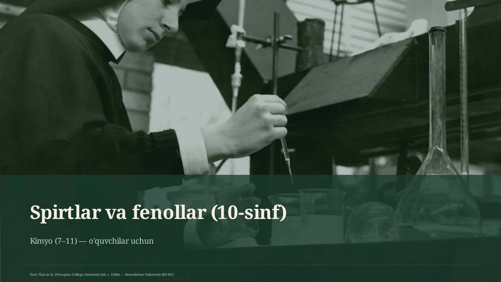 Spirtlar va fenollar (10-sinf) 1