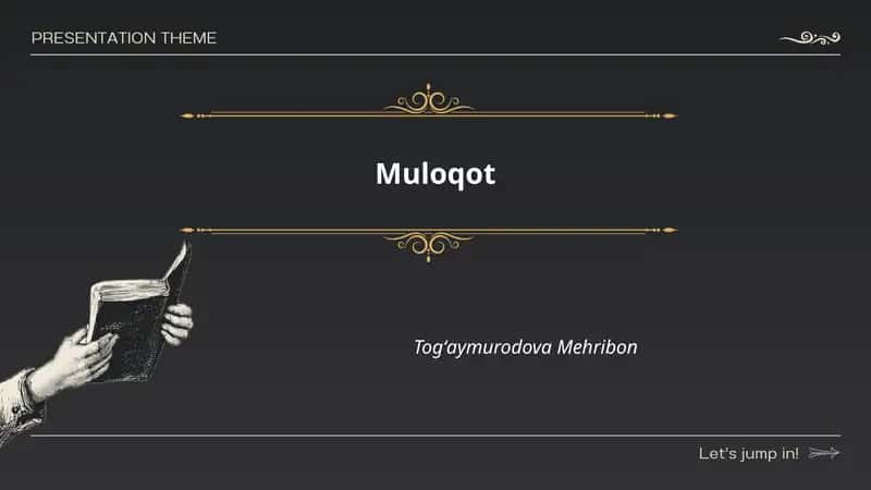 Ogʻzaki muloqot 1