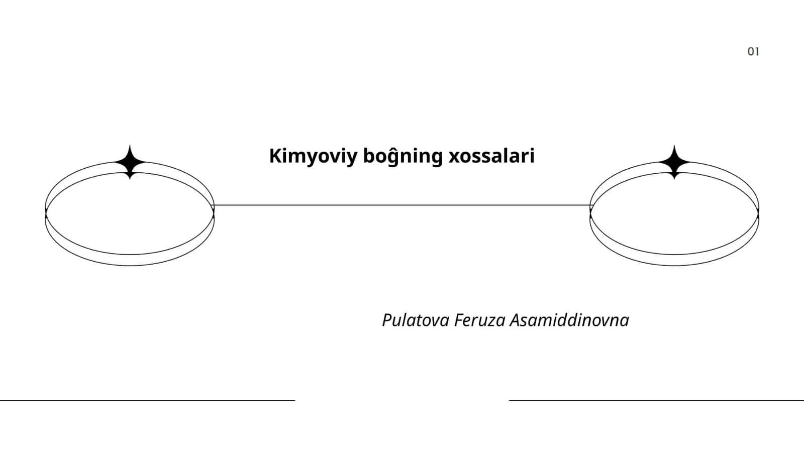 Kimyoviy boĝning xossalari 1