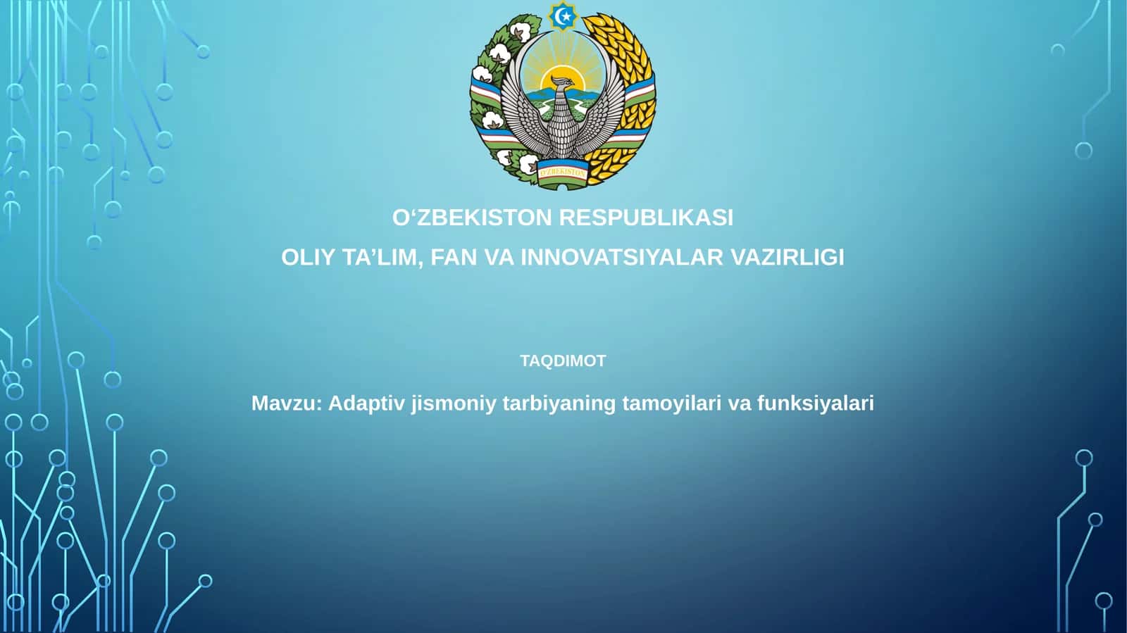 Adaptiv jismoniy tarbiya 1