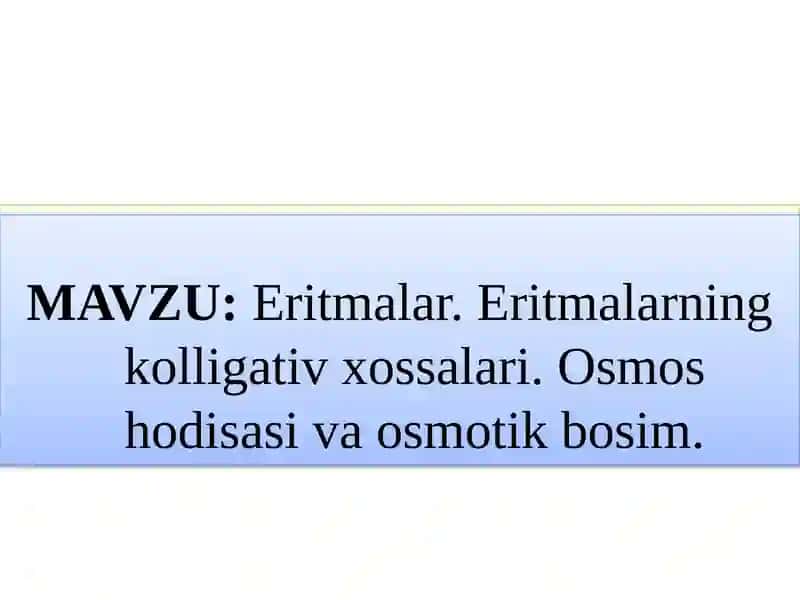 Eritmalar