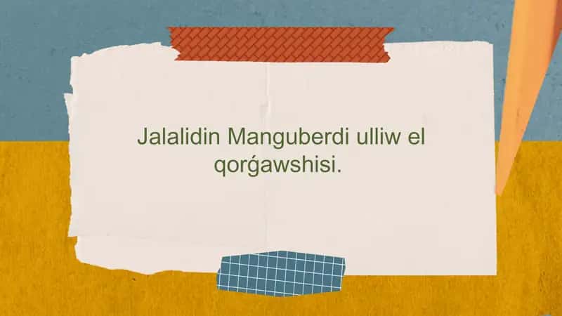 Jalalidin Manguberdi 1