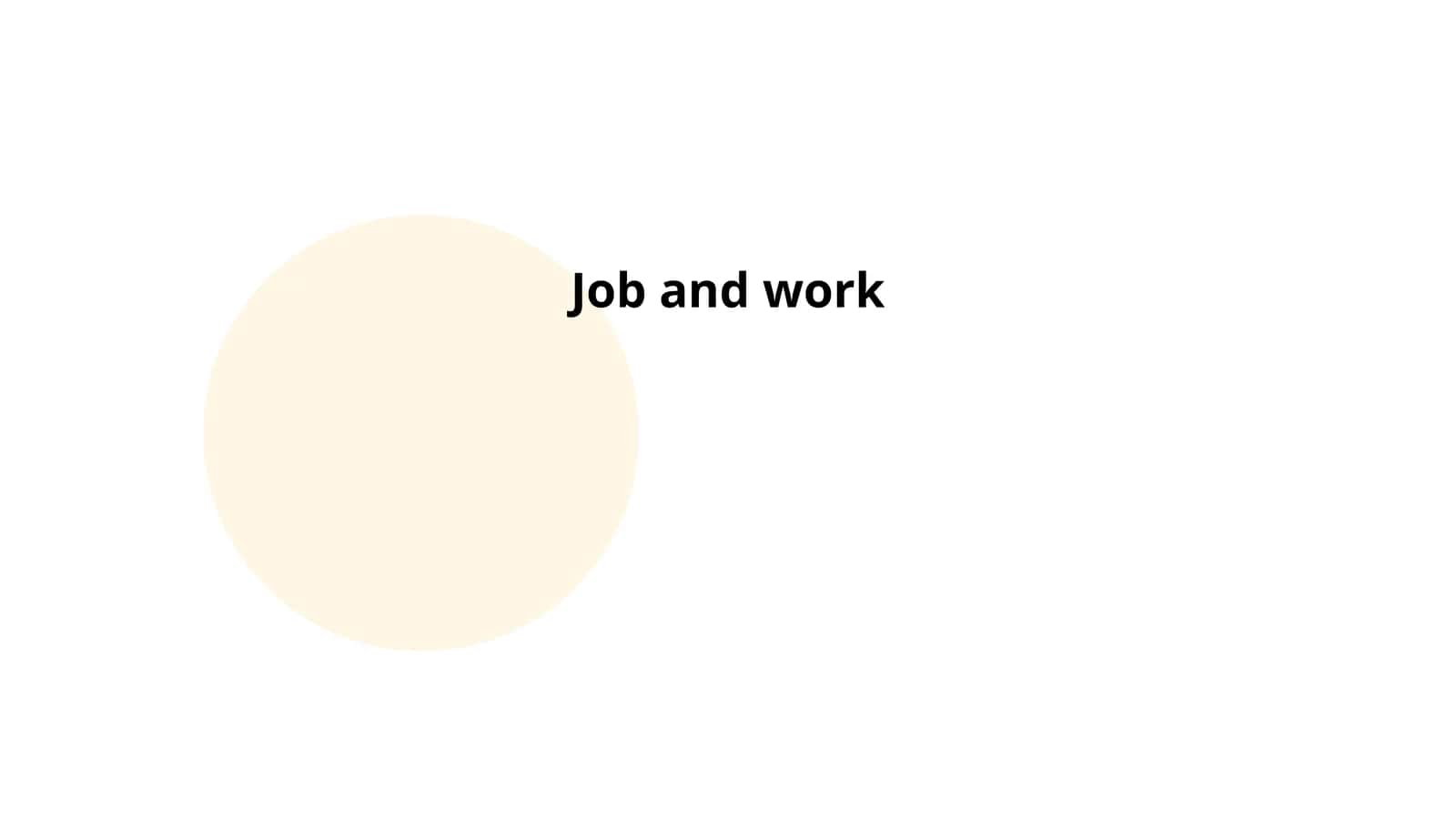 Job and work 1