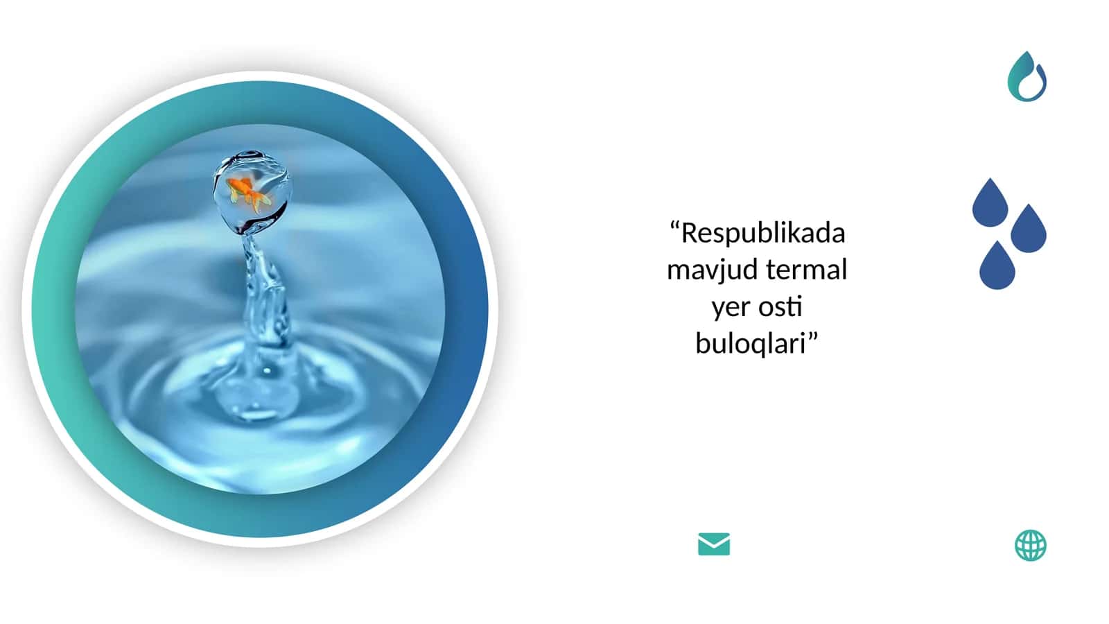 “Respublikada mavjud termal yer osti buloqlari” 1