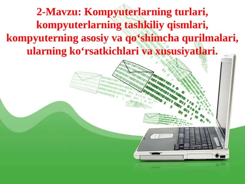 Kompyuterlarning turlari 1