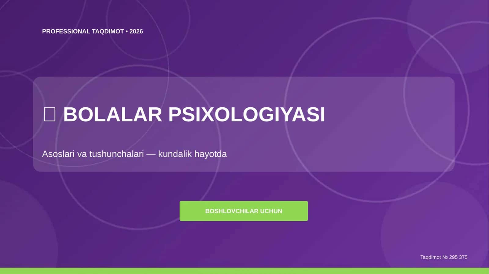 BOLALAR PSIXOLOGIYASI 1