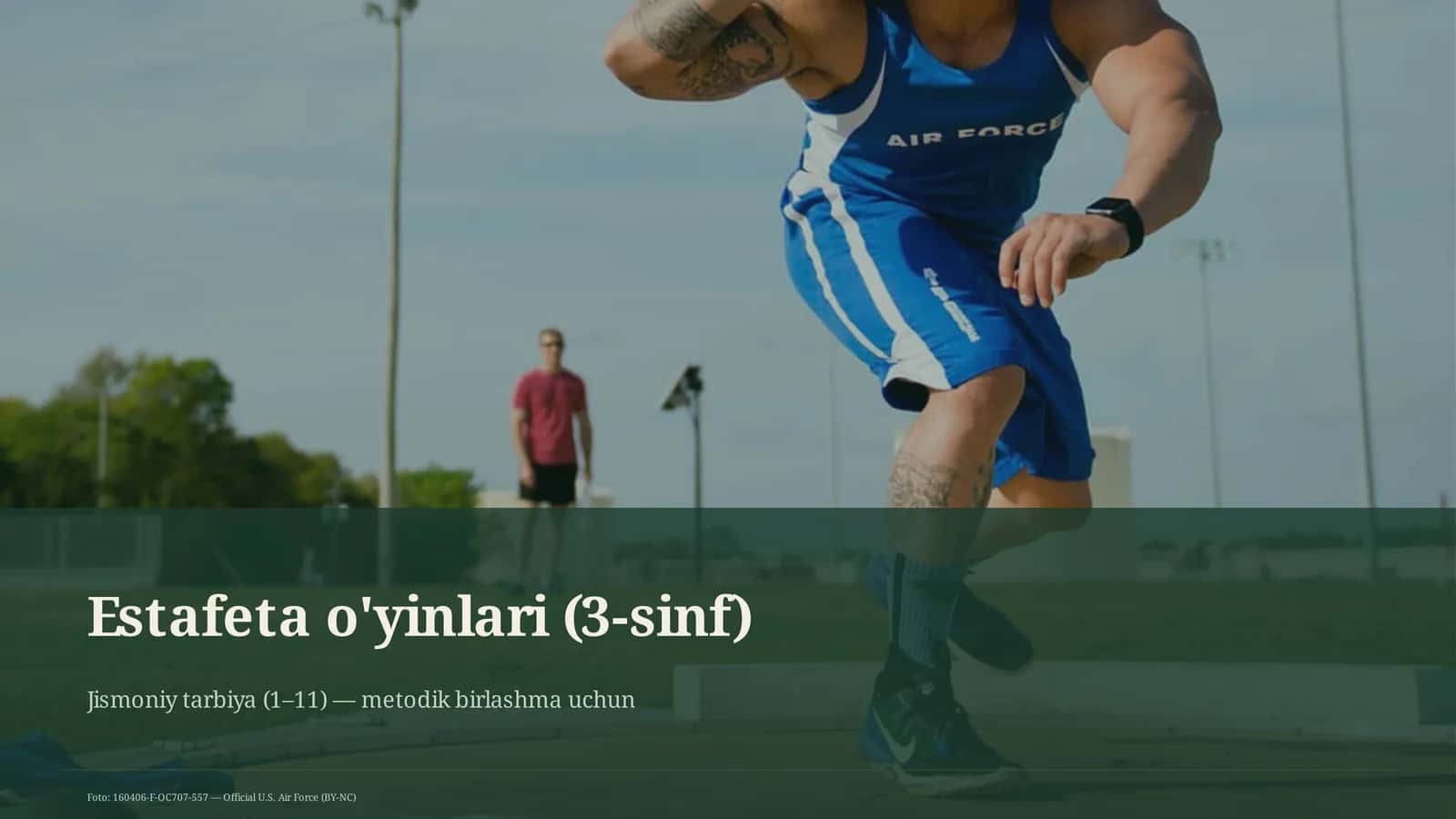 Estafeta o'yinlari (3-sinf) 1