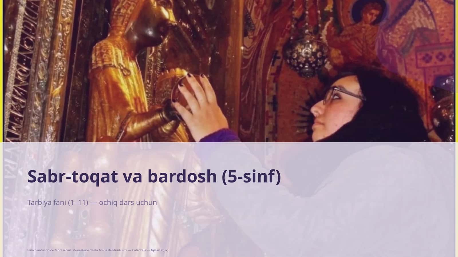 Sabr-toqat va bardosh (5-sinf) 1