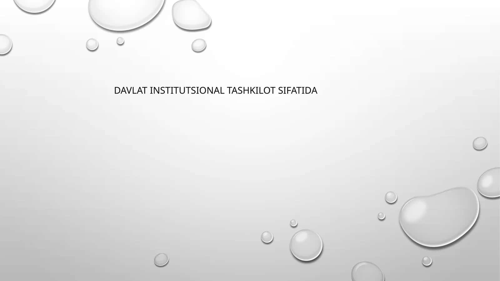 Davlatning funksiyalari 1