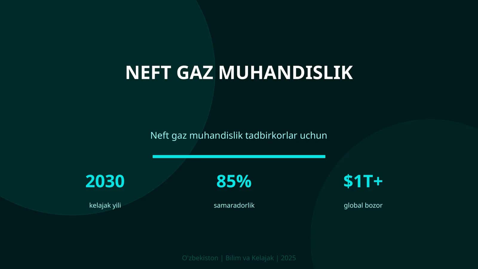 NEFT GAZ MUHANDISLIK 1