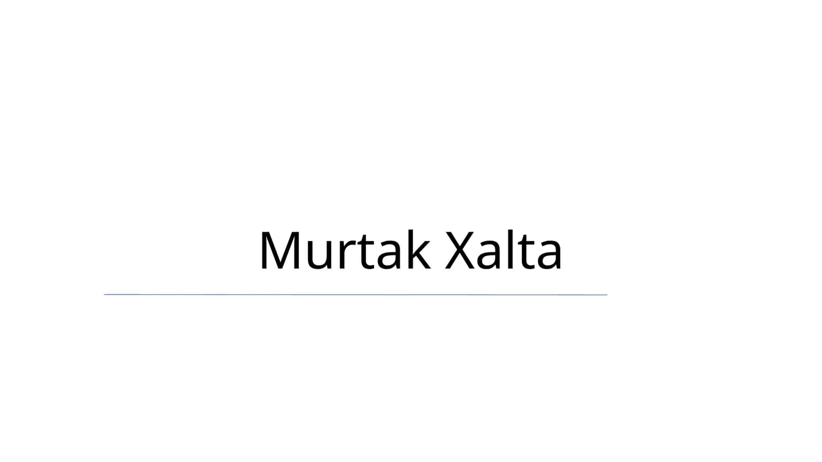 Murtak Xalta 1