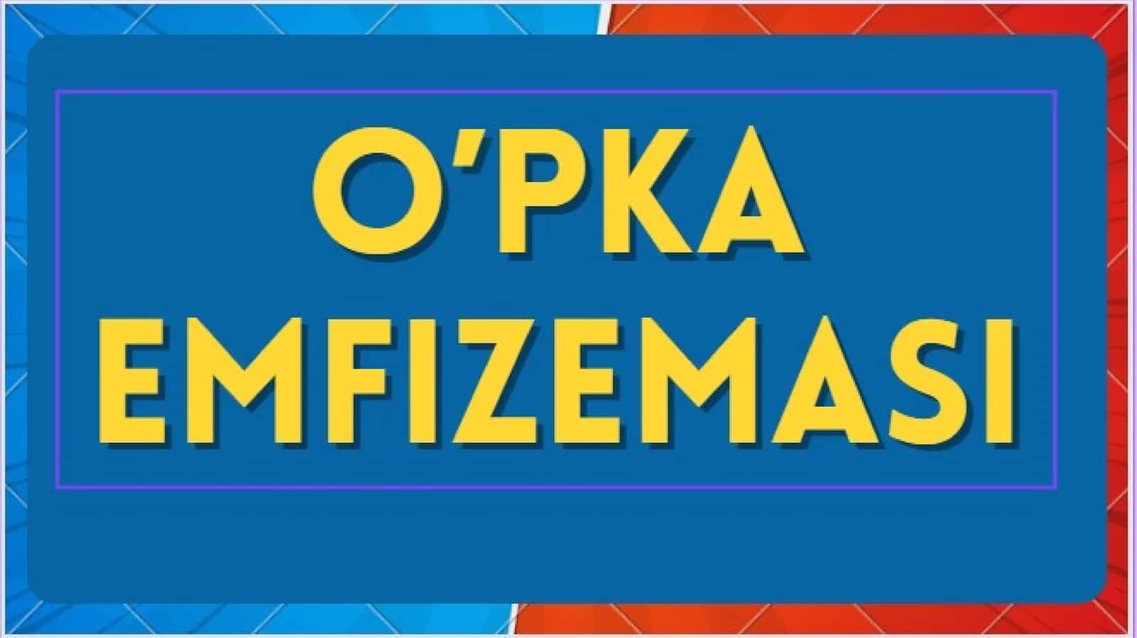O'pka emfizemasi 1