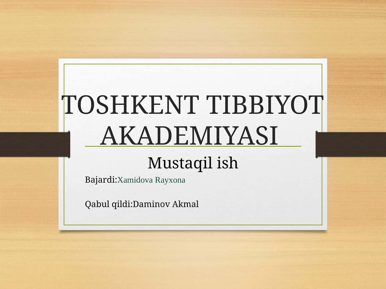 Gelmintologiya 1