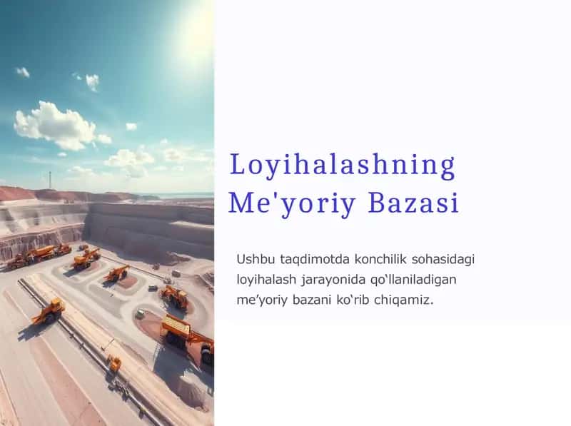 Me'yoriy Bazasi 1