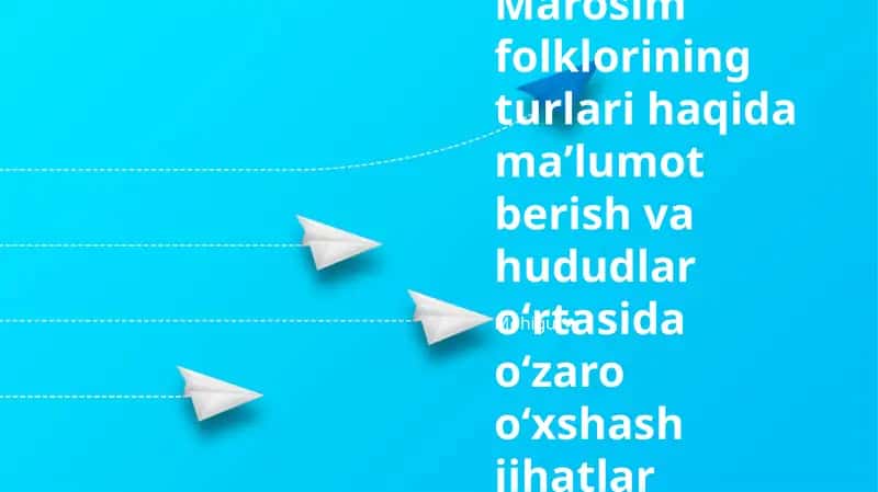Marosim folklorining turlari 1