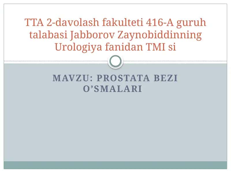 Prostatabezio’smalari 1