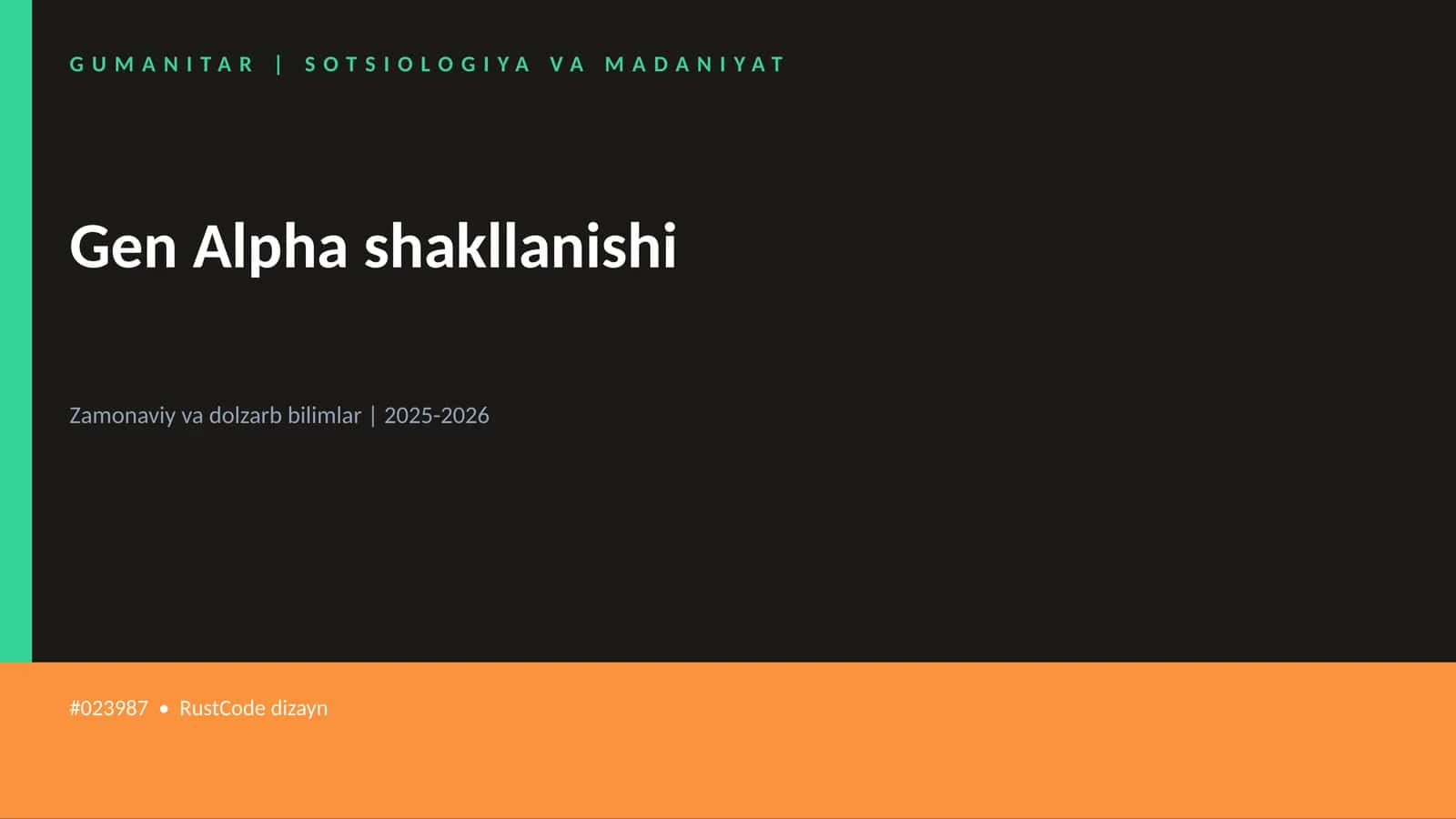 Gen Alpha shakllanishi 1