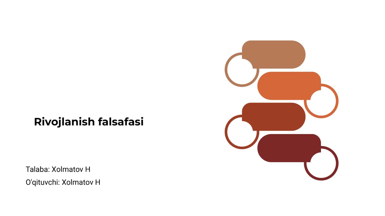 Rivojlanish falsafasi 1