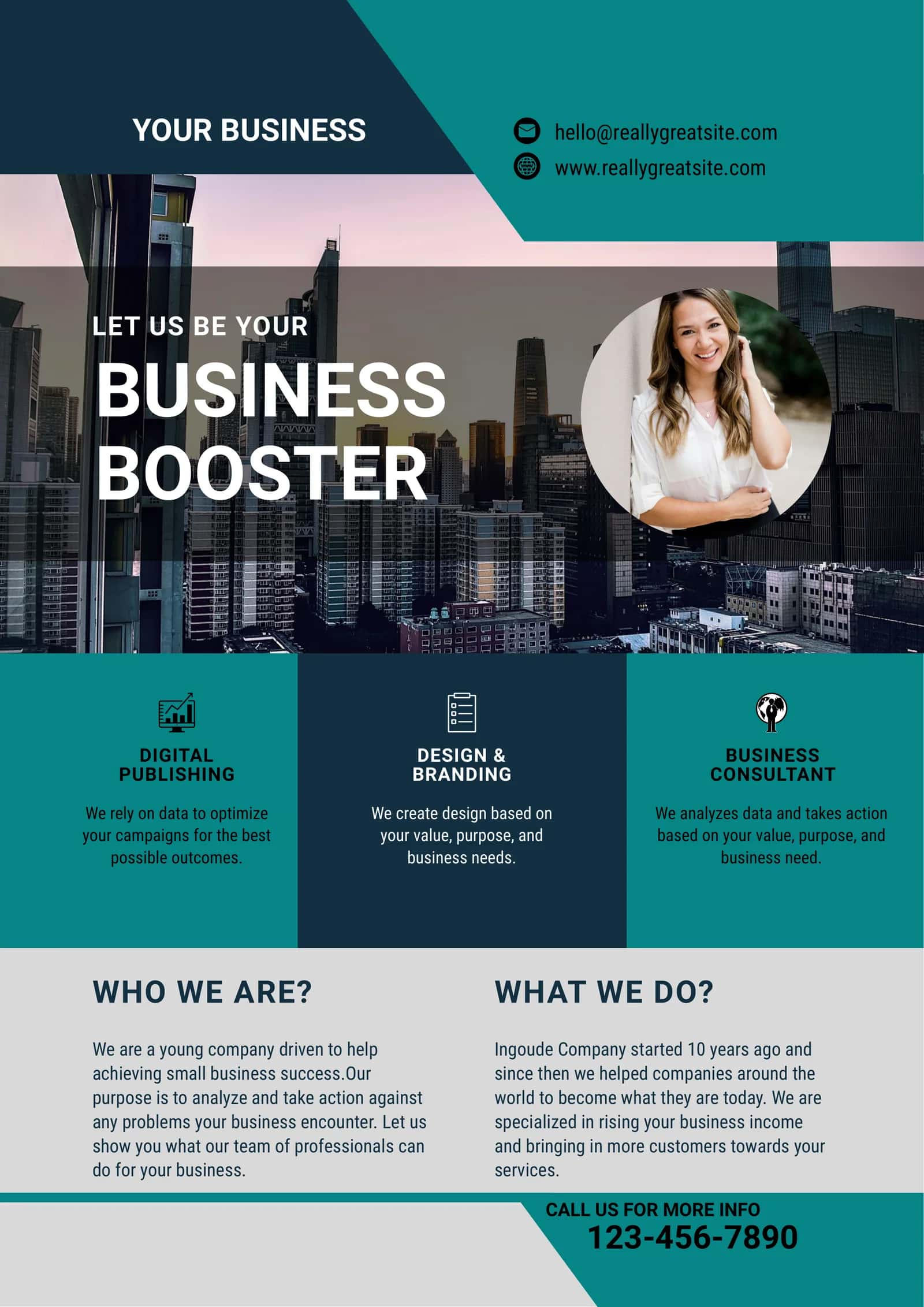 Biznes flayer 1