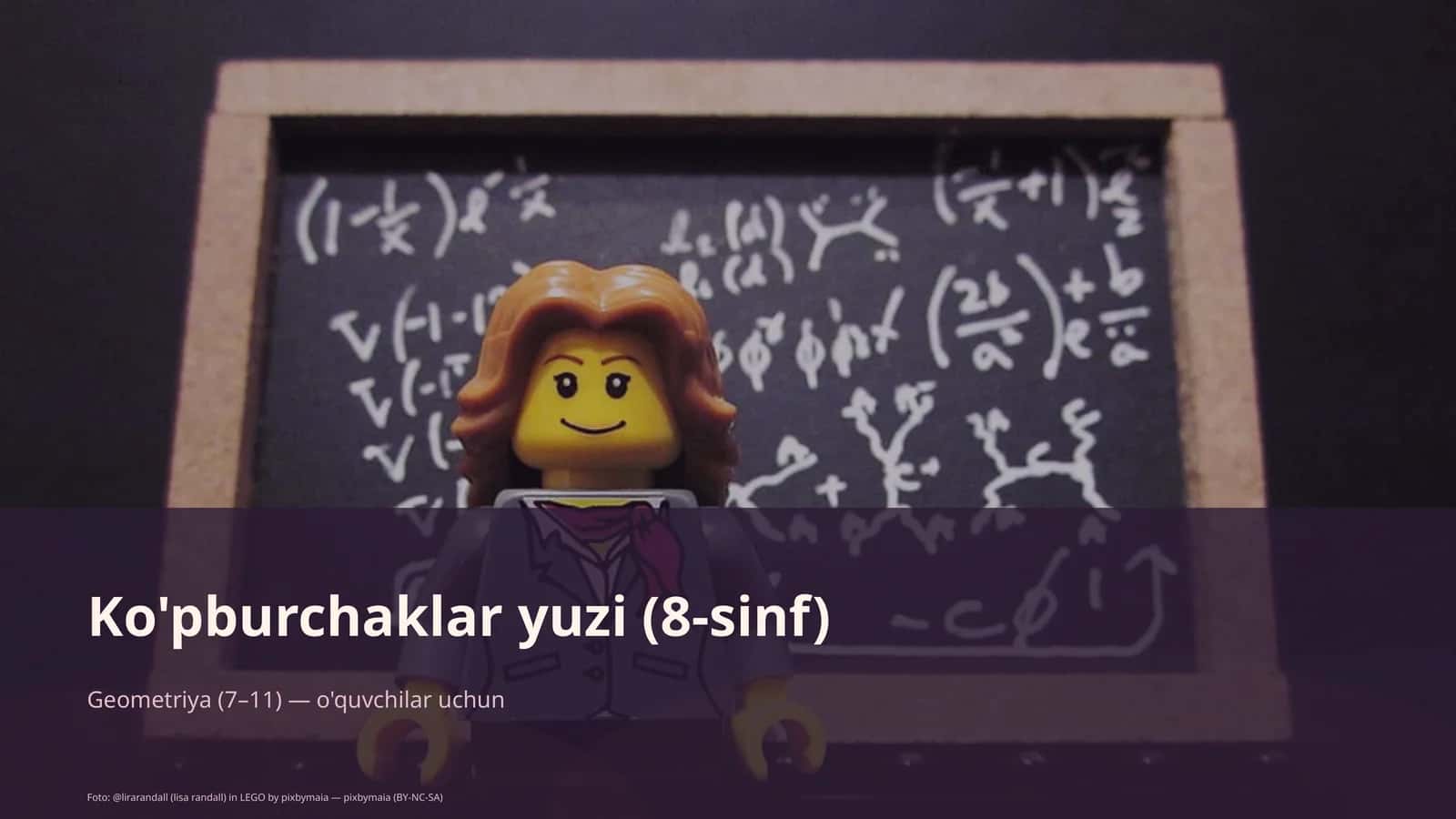 Ko'pburchaklar yuzi (8-sinf) 1