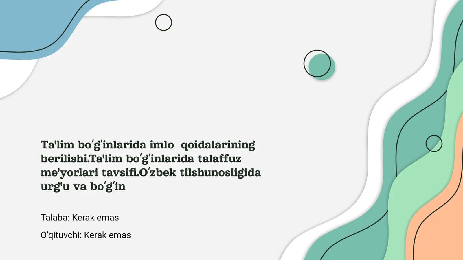 Ta'lim bo‘g‘inlarida imlo qoidalarining berilishi 1