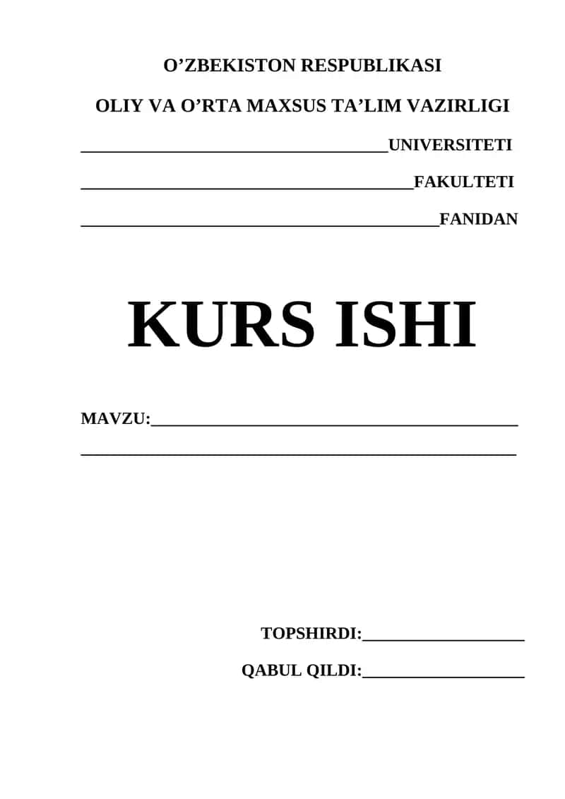 KURS ISHI YUZI 1