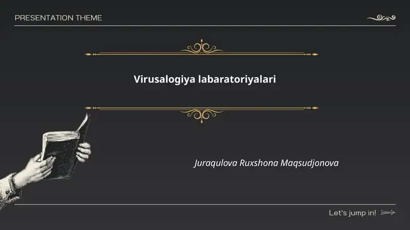 Virusalogiya labaratoriyalari 1