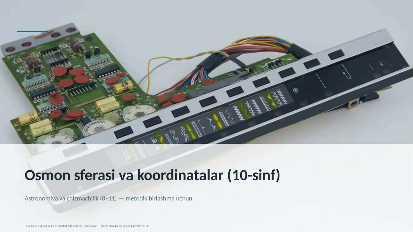 Osmon sferasi va koordinatalar (10-sinf) 1
