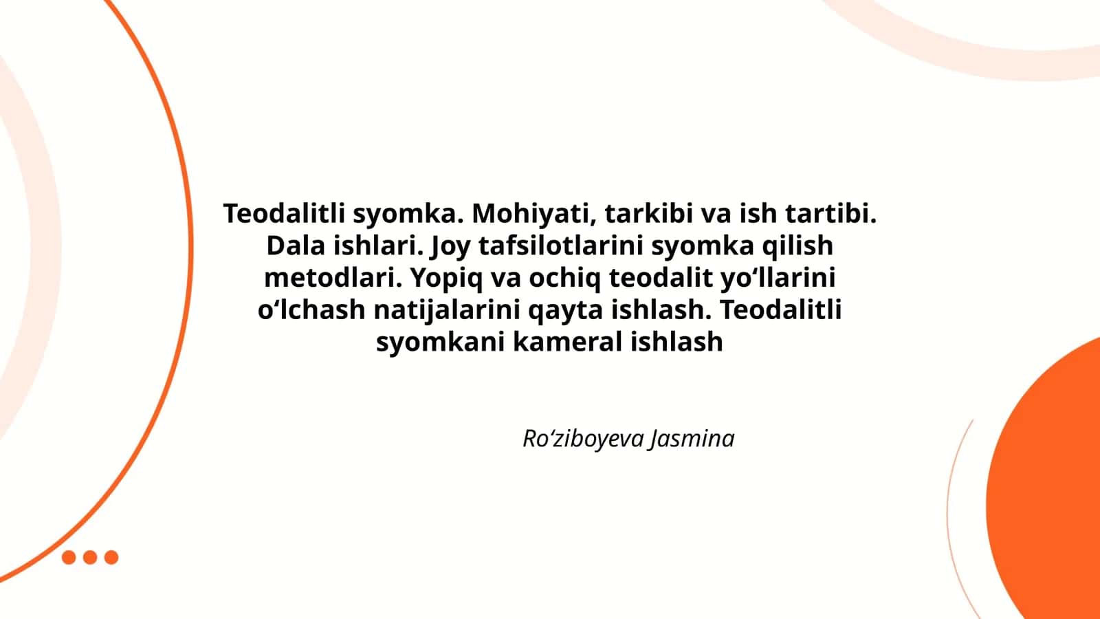 Teodalitli syomka 1
