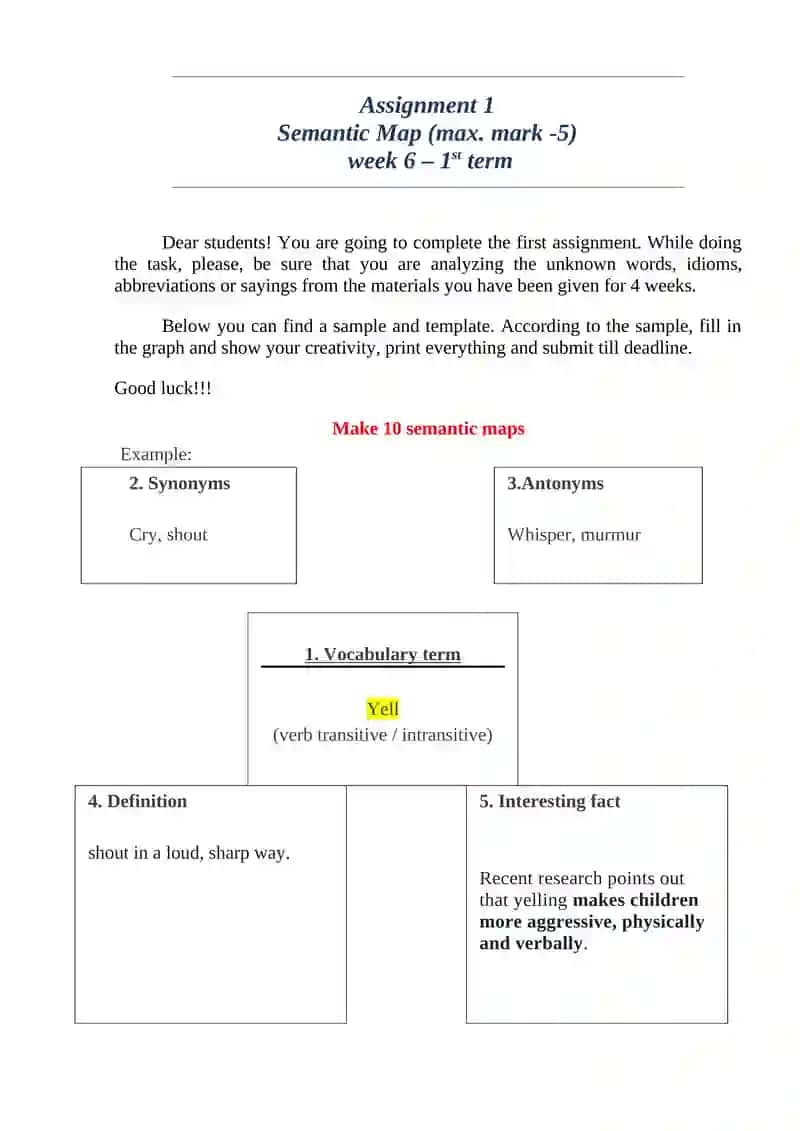 Assignment 1