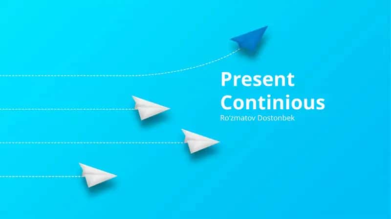 Present Continious 1