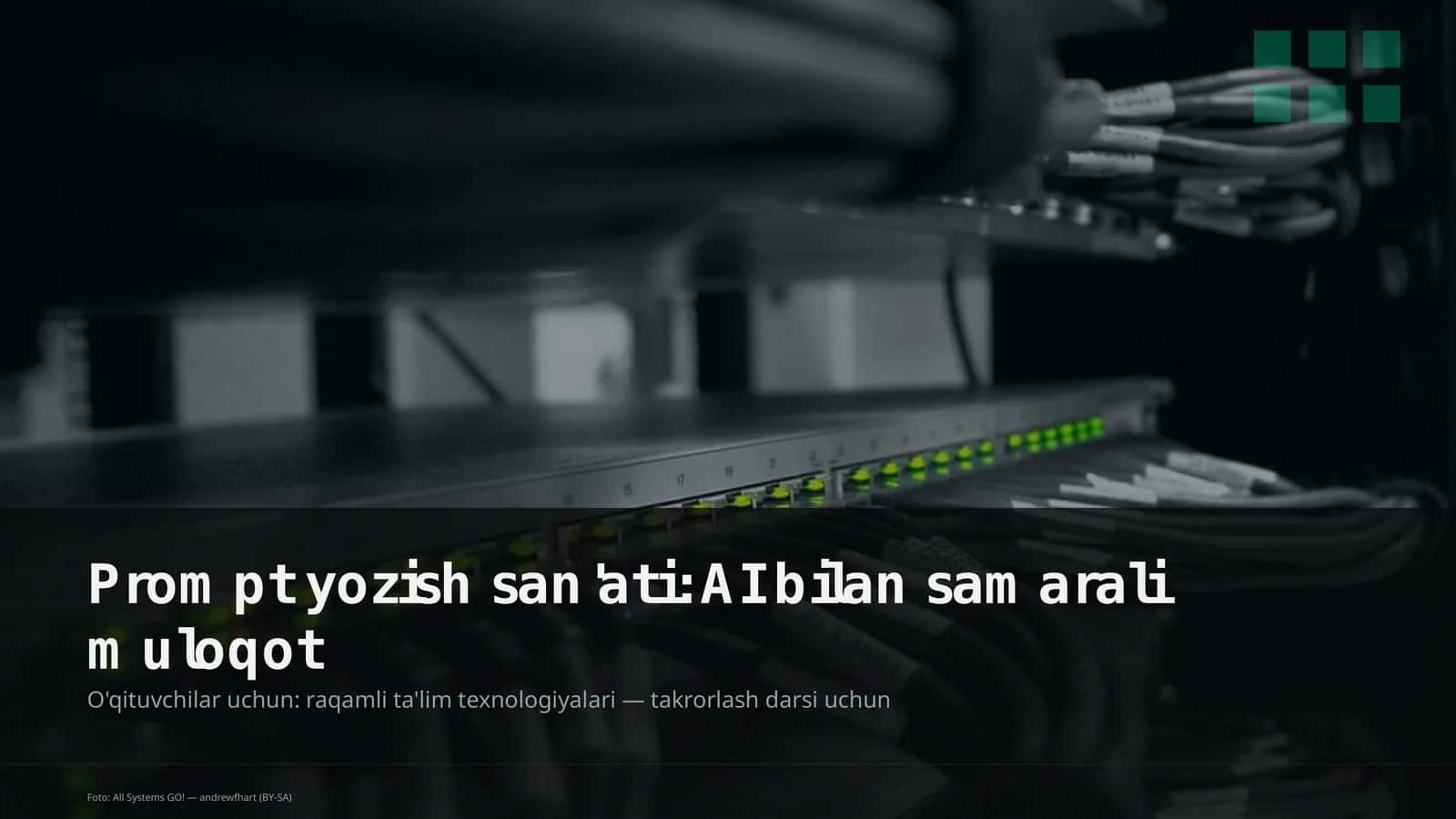 Prompt yozish san'ati: AI bilan samarali muloqot 1
