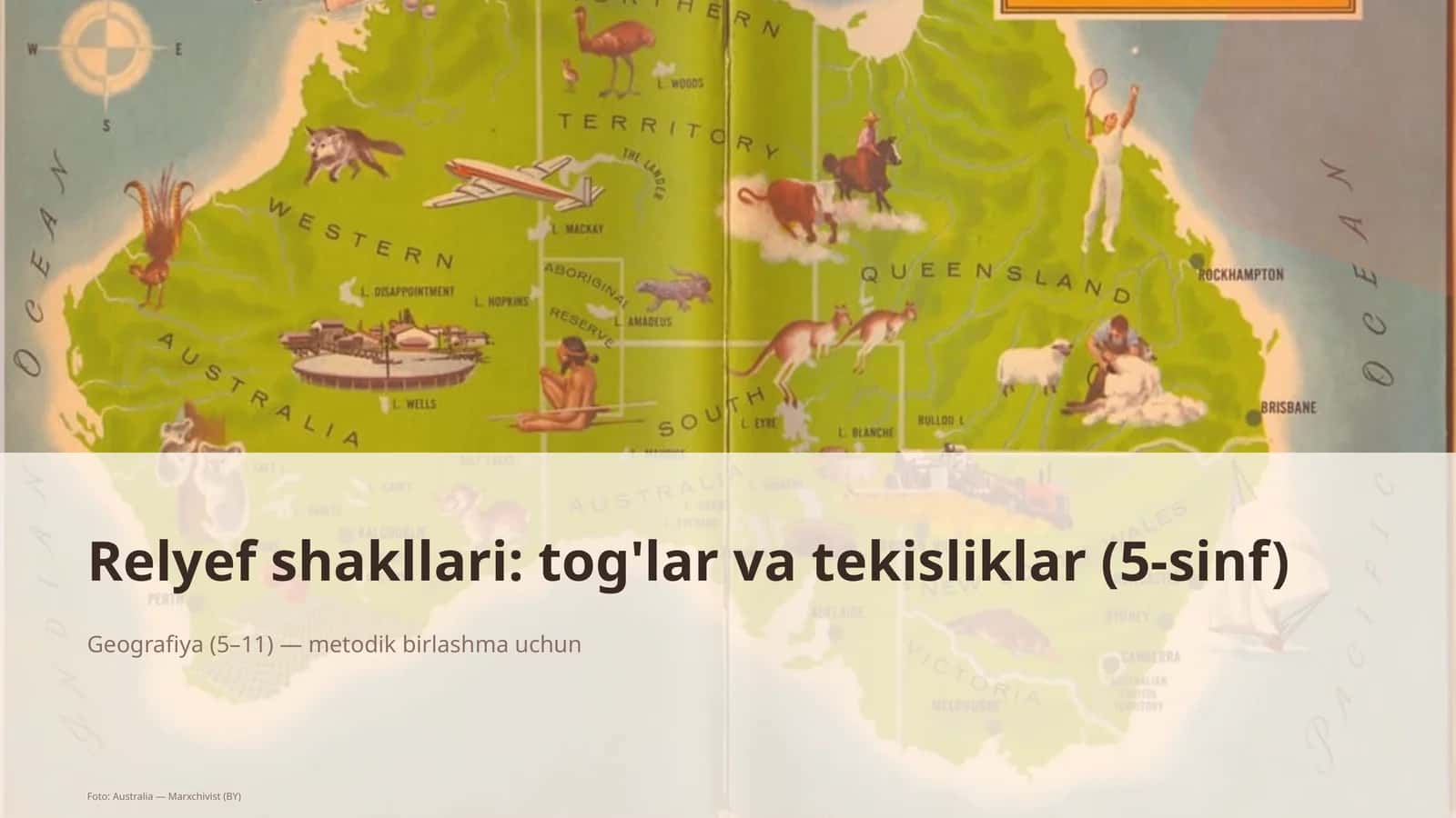 Relyef shakllari: tog'lar va tekisliklar (5-sinf) 1