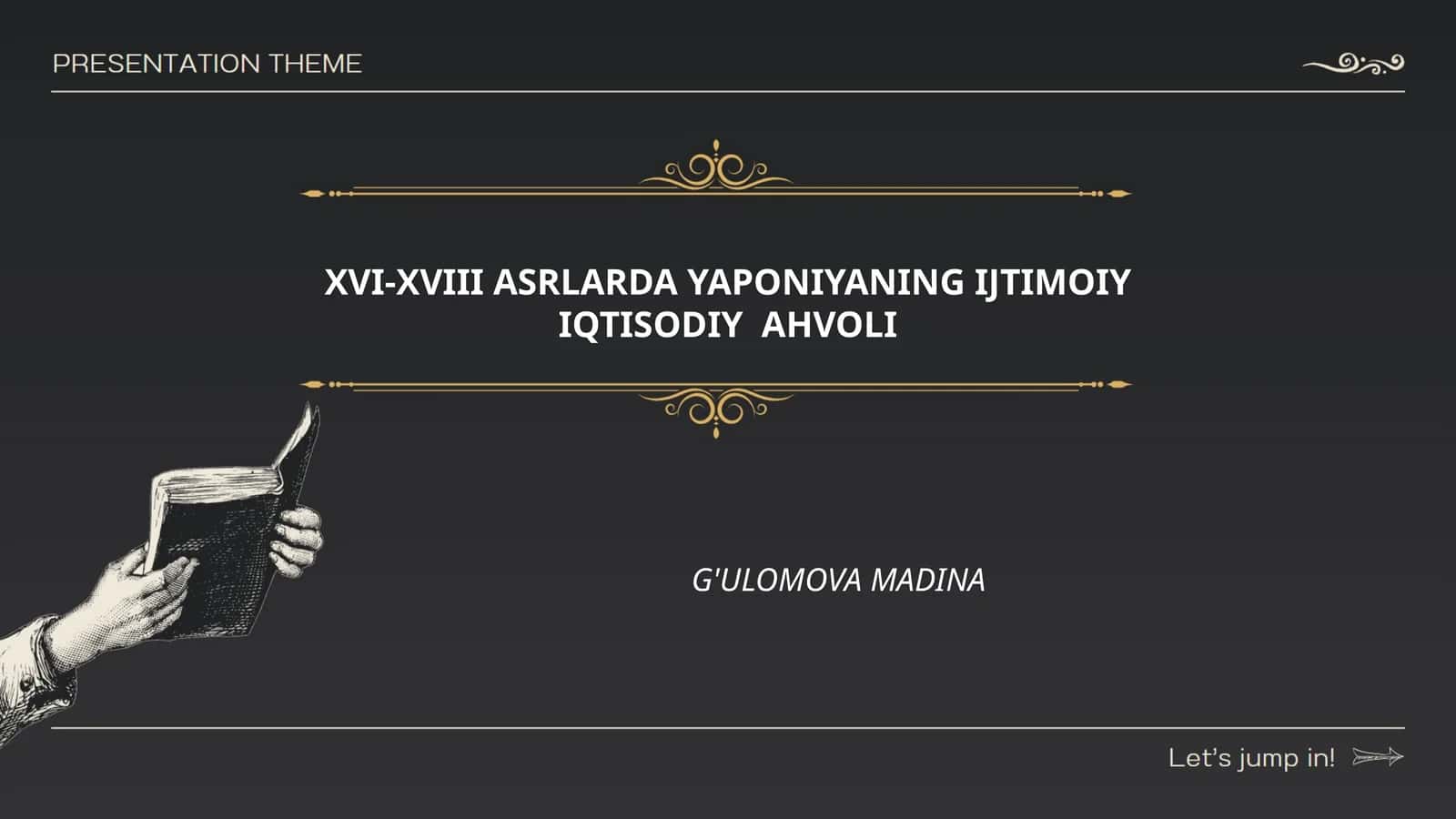 XVI-XVIII ASRLARDA YAPONIYANING IJTIMOIY IQTISODIY AHVOLI 1