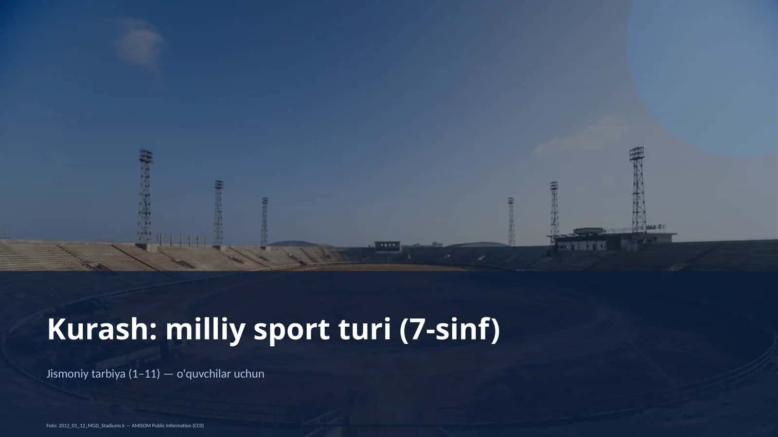 Jismoniy tarbiya (1–11) 1