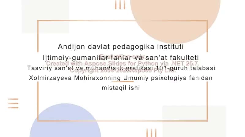 Pedagogik qobiliyatlar 1