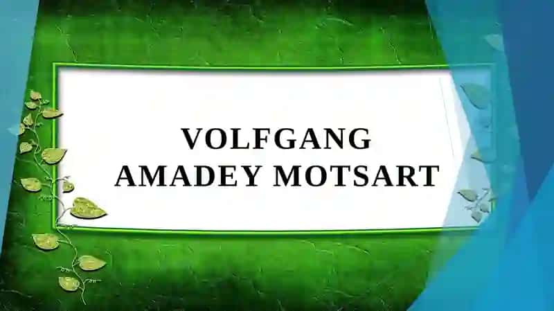 VOLFGANG AMADEY MOTSART